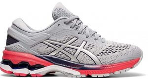 Asics Gel-Kayano 26 Women's Shoe for Flat Feet