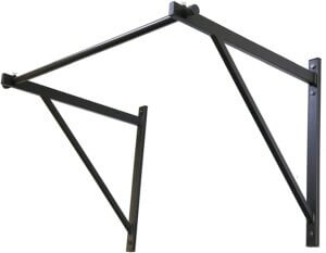 7BLACKSMITH 50'' Wall Mounted Chin Pull Up Bar Gym