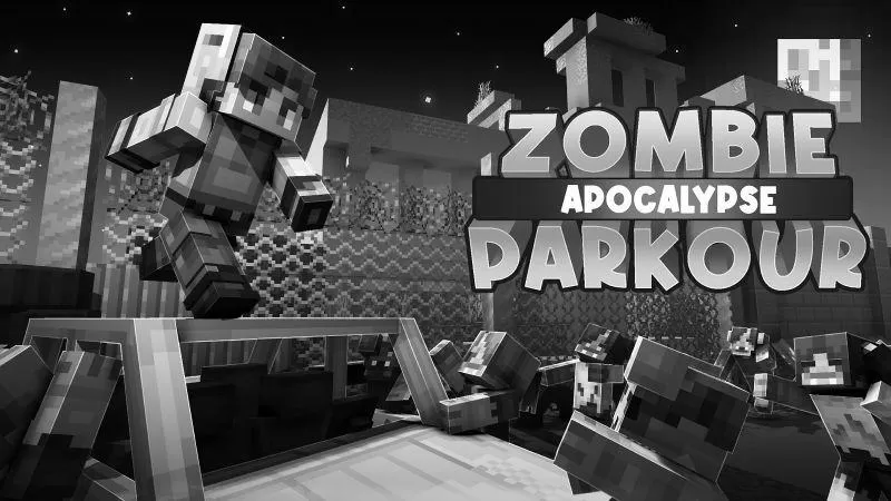 Playing a Zombie Parkour Game image 2